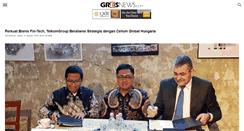 Desktop Screenshot of m.gresnews.com